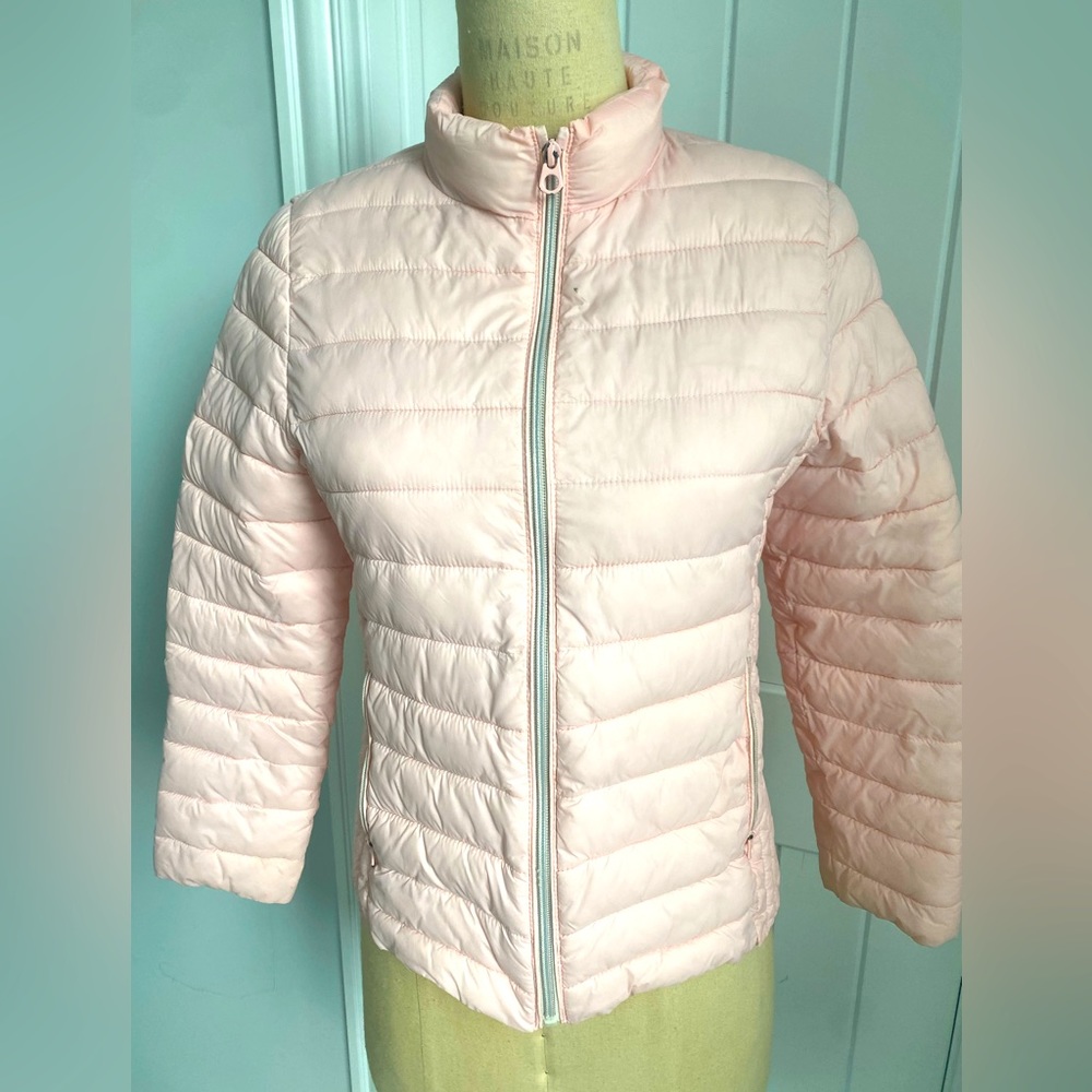 Zara girls puffer light jacket size 13/14 y